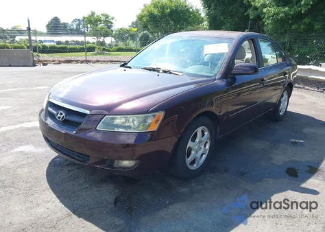 2006 Hyundai Sonata Gls V6/Lx V6 z USA, uszkodzony, nr VIN 5NPEU46F06H124486